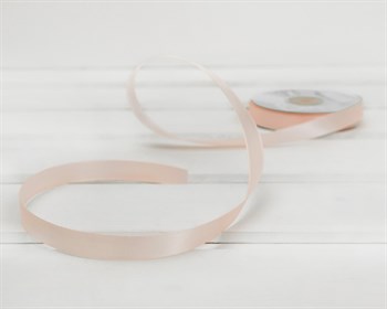Лента атласная, 12 мм, нежно-розовая, 1 м У0540025 - фото 9907