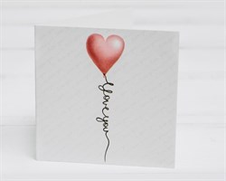 Открытка «I Love you», 7х7 см, 1 шт. У1206124