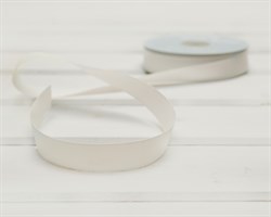 Лента репсовая, 20 мм, молочная, 1 м У0507020