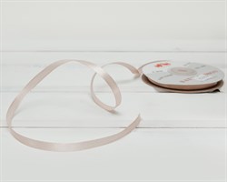 Лента атласная, 6 мм, крем-брюле, 1 м У0520036