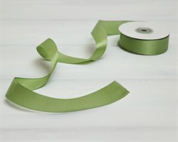 Лента атласная, 24 мм, светло-зеленая, 1 м У0510034