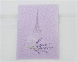 Открытка «With big Love», Париж, 8х6 см, 1 шт. У0206125