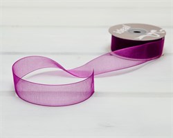 Лента капроновая, 24 мм, свекольная, 27 м У0515009-Б