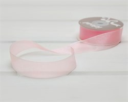 Лента капроновая, 24 мм, розовая, 27 м У0515004-Б