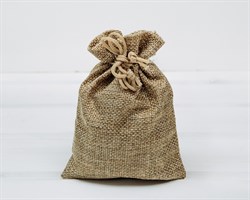 Мешочек подарочный из холщи, 9х13 см, цвет натуральный, 1 шт. У1601020