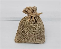 Мешочек подарочный из холщи, 7х9 см, цвет натуральный, 1 шт. У1601017