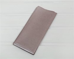 Бумага тишью жемчужная, светло-сливовая, 50х66 см, 10 шт. У0201066-П