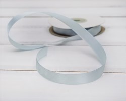 Лента атласная, 12 мм, нежно-лазурная, 22 м У0540013-Б22