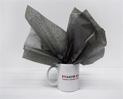 Бумага тишью, темно-серая, 50х66 см, 1 лист У0201068