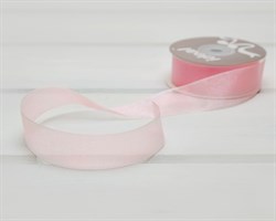 Лента капроновая, 24 мм, розовая, 45 м У0515004-Б45