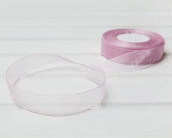 Лента капроновая, 24 мм, светло-лиловая, 45 м У0515018-Б45