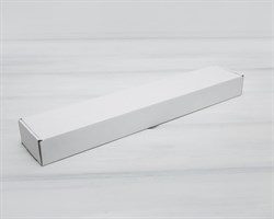 Коробка для посылок, 42х7,5х4 см, белая У0104213