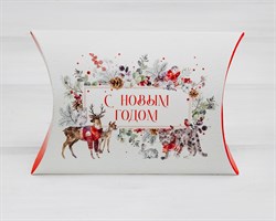 Подарочная новогодняя коробка «Акварель», 15х14х4 см У1208011