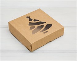 Подарочная новогодняя коробка «Елочка», 15х15х4 см У1208004