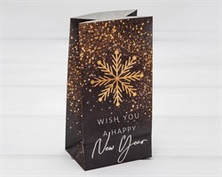 Пакет бумажный «Золото», 19,5х10х7 см У0703046