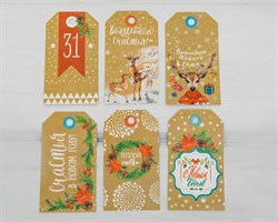 Набор бирок, «Счастья в Новом Году», 6 шт. У1206176