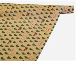 Бумага упаковочная, 70х100 см, «С Новым Годом», крафт, 1 лист У0203166