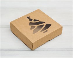 Подарочная новогодняя коробка «Елочка», 20х20х4 см У1208016