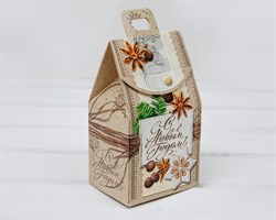 Подарочная новогодняя коробка-пакет «С Новым Годом», 9х7х12,5 см У1208046