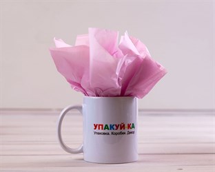 Бумага тишью, светло-лиловая, 50х66 см, 1 лист У0201027