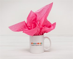 Бумага тишью, малиновая, 50х66 см, 1 лист У0201028