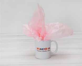 Бумага тишью, розовая, 50х66 см, 1 лист У0201035