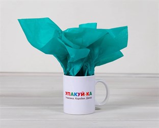 Бумага тишью, изумруд, 50х66 см, 1 лист У0201026