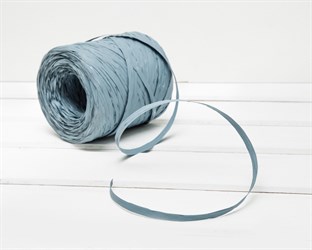 Рафия искусственная, серо-голубая, 3 м У0560014