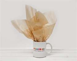 Бумага тишью, крафт, 50х66 см, 1 лист У0201037