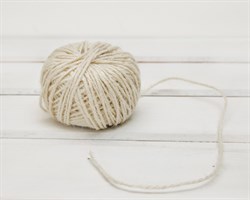 Шпагат джутовый белый ( 2 мм), 50 м У0550006