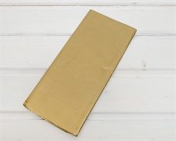 Бумага тишью, золотая, 50х66 см, 10 шт. У0201022-П