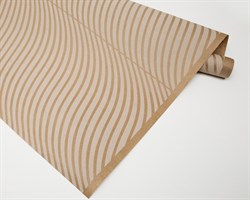 Бумага упаковочная, волна белая, 70см х 10м, крафт, 1 рулон У0203012