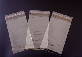 Пакет с клейкой лентой 16х26 см, прозрачный У0302009