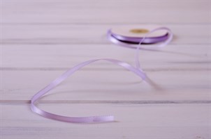 Лента атласная, 6 мм, старая сиреневая, 1 м У0520017