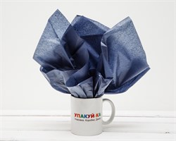 Бумага тишью, синий графит, 50х66 см, 1 лист У0201045