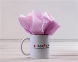 Бумага тишью, нежно-лиловая, 50х66 см, 1 лист У0201046