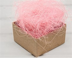 Сизаль декоративный, цвет розовый, 50 грамм У0403005