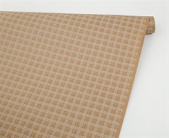 Бумага упаковочная, 70гр/м2, клетка белая, 72см х 10м, 1 рулон У0203046