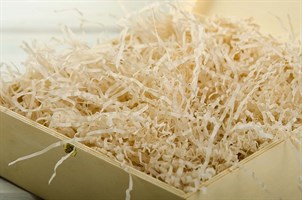 УЦЕНКА Наполнитель бумажный №010  Нежно-бежевый, 100 грамм У0401010-УЦ