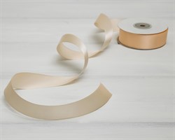 Лента атласная, 24 мм, персиковая, 1 м У0510035