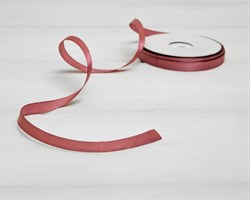 Лента атласная, 10 мм, сливовая, 1 м У0505007