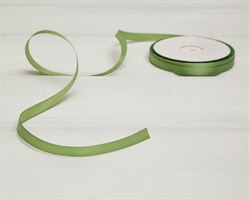 Лента атласная, 10 мм, светло-зеленая, 1 м У0505002