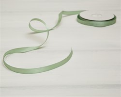 Лента атласная, 10 мм, светло-бирюзовая, 1 м У0505001