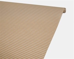 Бумага упаковочная, 40гр/м2, полосы белые, 72см х 10м, 1 рулон У0203081