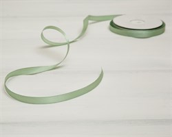 Лента атласная, 10 мм, светло-бирюзовая, 45 м У0505001-Б