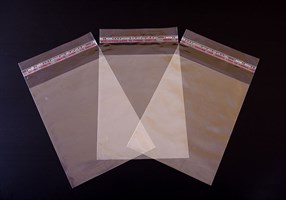 Пакет с клейкой лентой 12,5х17 см, прозрачный, 100 шт. У0302005-П