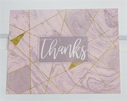 Открытка «Thanks», 8,8х10,7 см, 1 шт. У1206034