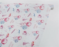 Бумага упаковочная, 70х100 см, «Happy Birthday», 1 лист У0203121