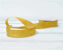 Лента атласная, 24 мм, золотая, 1 м У0510028
