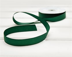 Лента репсовая, 20 мм, темно-зеленая, 27 м У0507006-Б